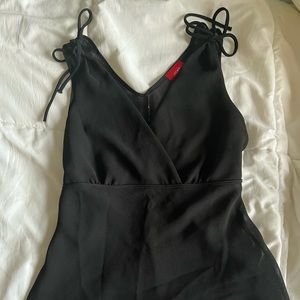 black dressy tank top